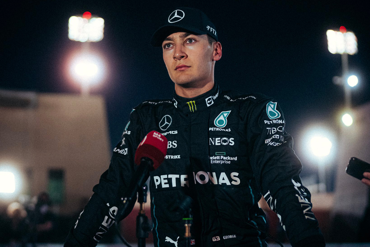 ジョージ・ラッセル(メルセデスAMG・ペトロナス・モータースポーツ) F1 サウジアラビアグランプリ