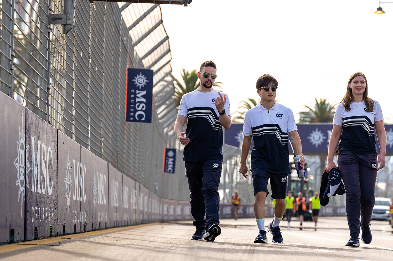 角田裕毅(スクーデリア・アルファタウリ F1 オーストラリアグランプリ