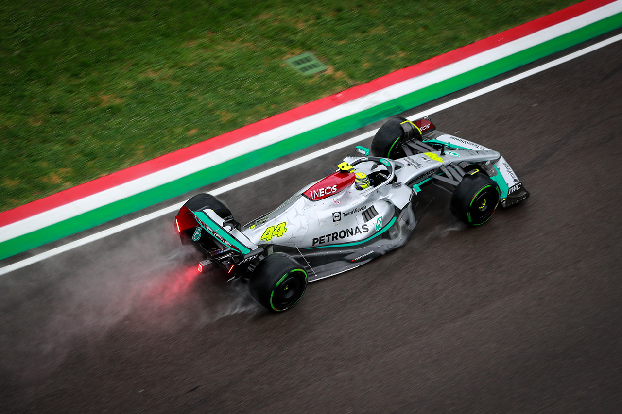 ルイス・ハミルトン メルセデスAMG・ペトロナス・モータースポーツ F1 エミリア・ロマーニャGP