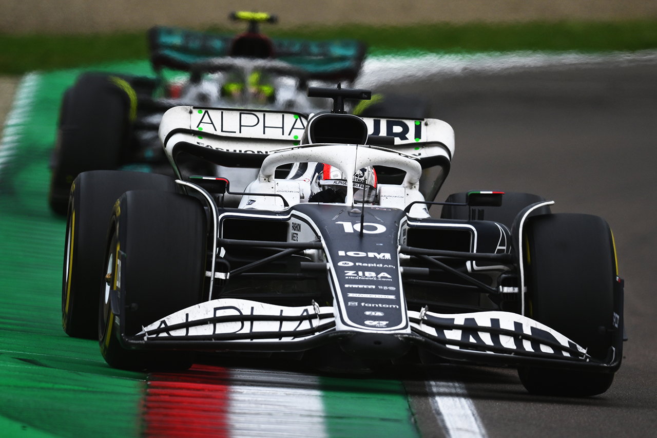 ピエール・ガスリー スクーデリア・アルファタウリ F1 エミリア・ロマーニャGP
