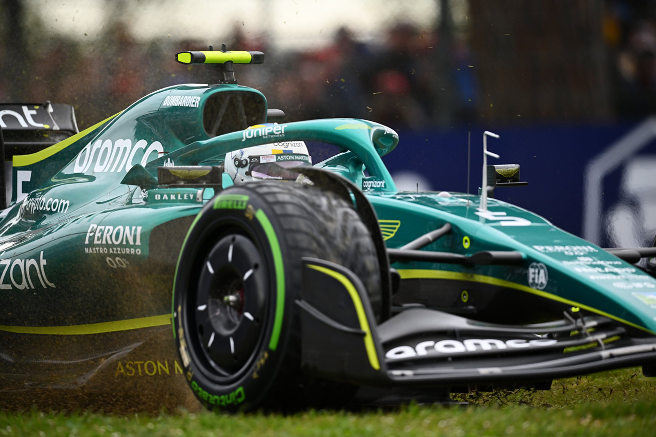 セバスチャン・ベッテル アストンマーティンF1チーム エミリア・ロマーニャGP
