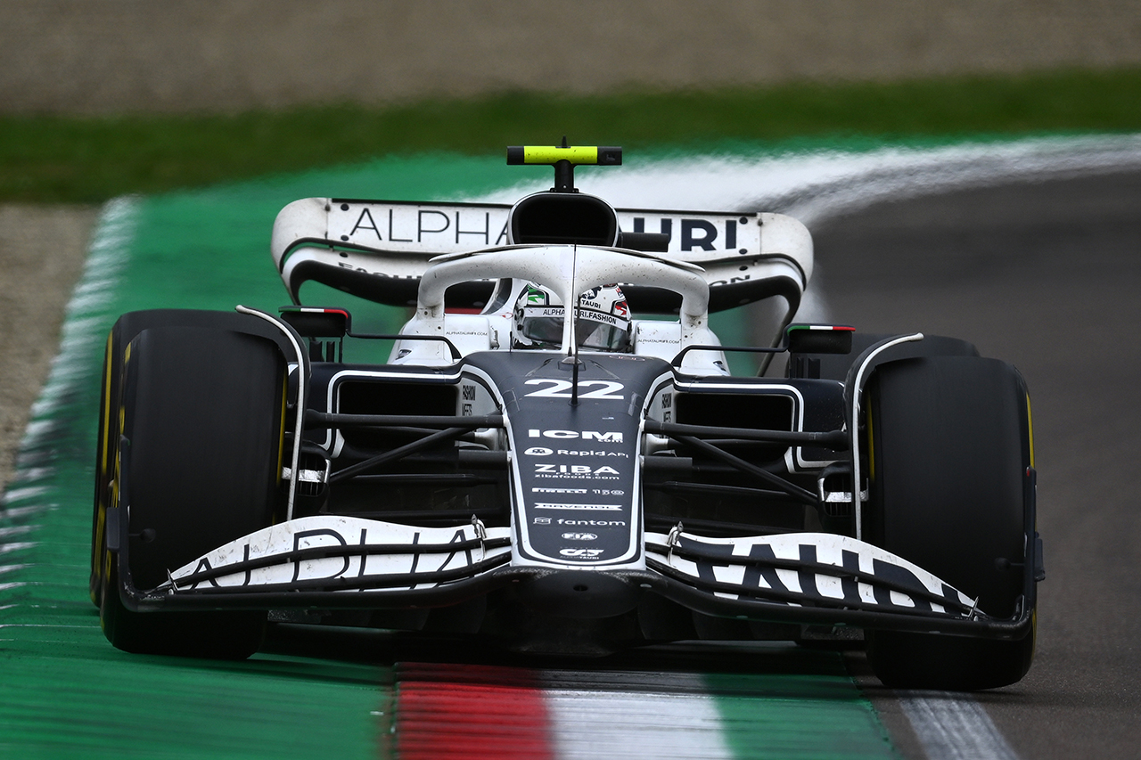 角田裕毅 スクーデリア・アルファタウリ F1 エミリア・ロマーニャGP