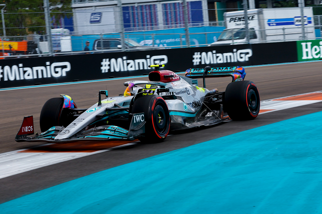 ルイス・ハミルトン メルセデスAMG・ペトロナス・モータースポーツ F1 マイアミGP