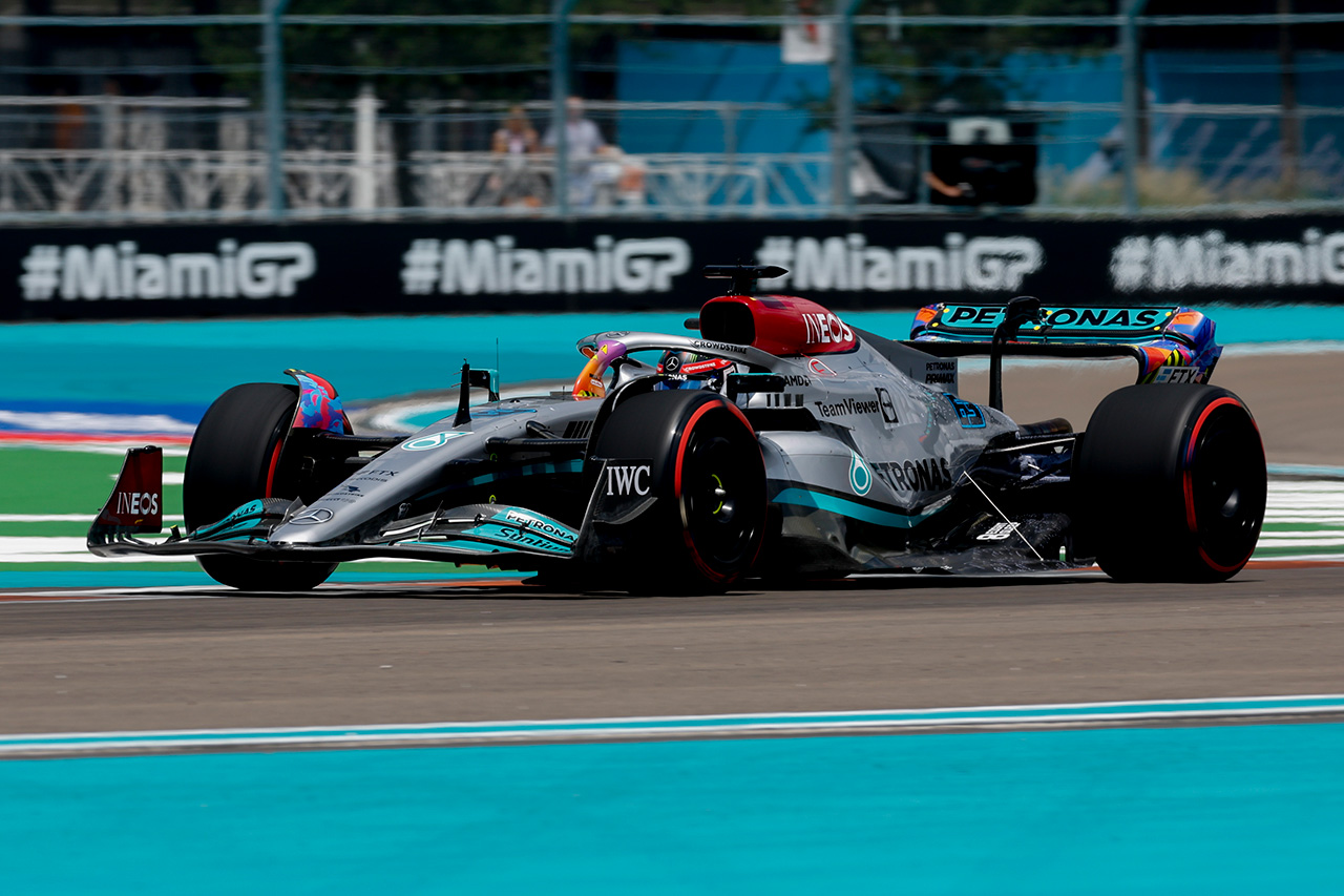 ジョージ・ラッセル メルセデスAMG・ペトロナス・モータースポーツ F1 マイアミGP