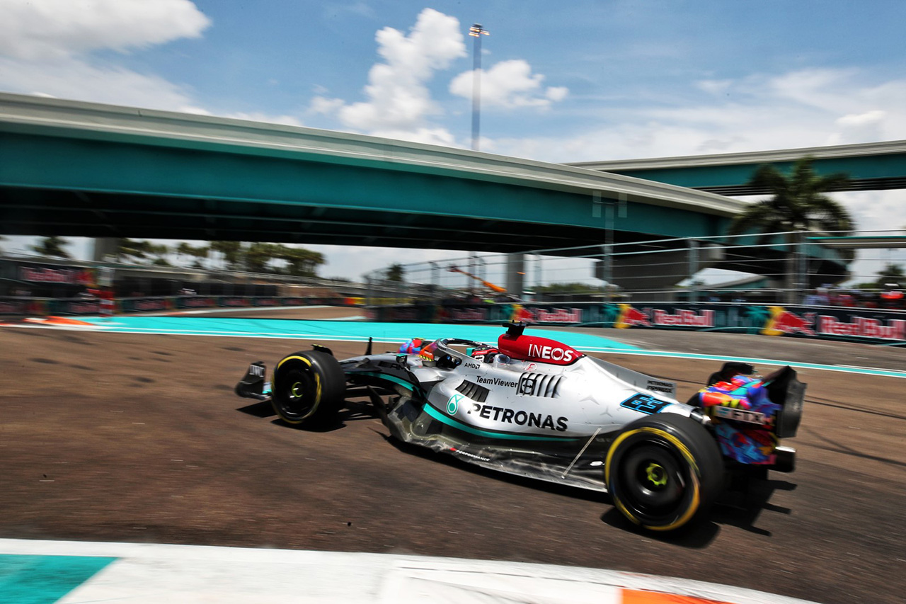 ジョージ・ラッセル メルセデスAMG・ペトロナス・モータースポーツ F1 マイアミGP