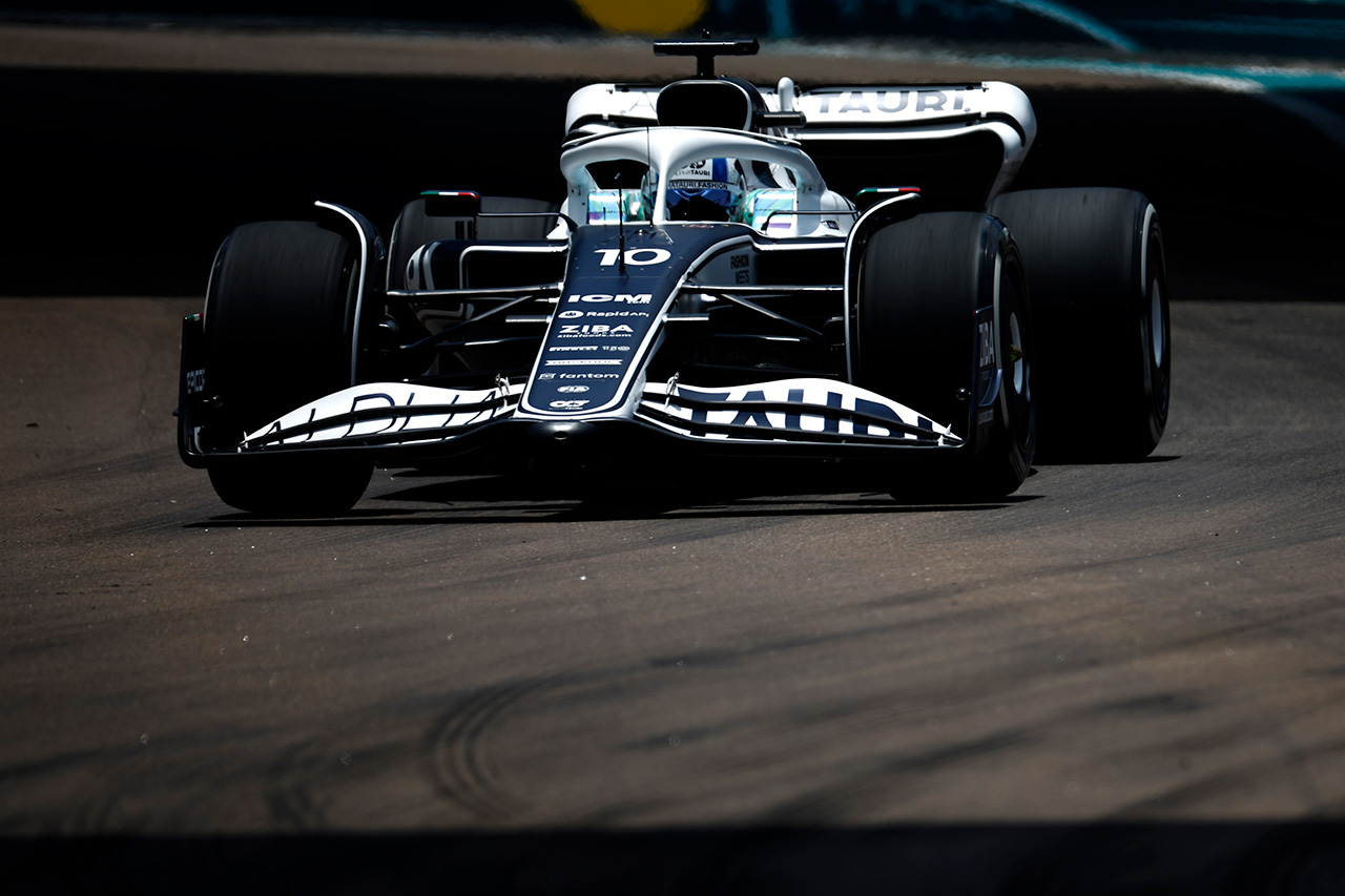 ピエール・ガスリー スクーデリア・アルファタウリ F1 マイアミGP