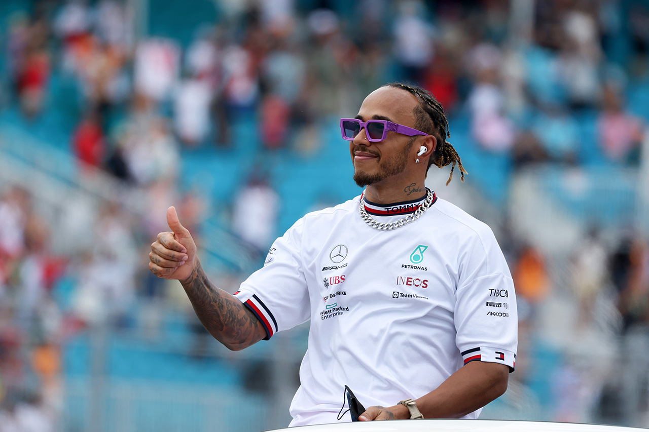 ルイス・ハミルトン メルセデスAMG・ペトロナス・モータースポーツ マイアミGP