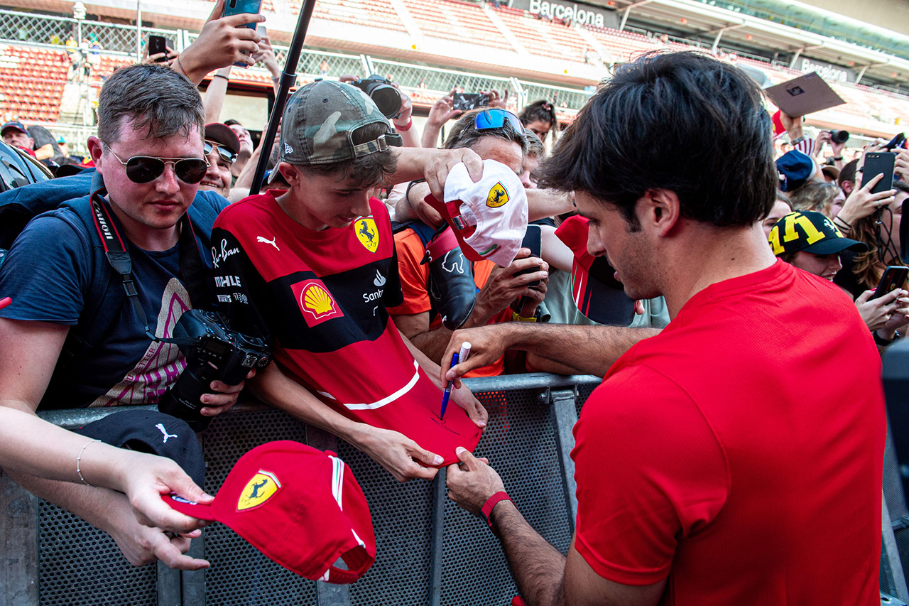 カルロス・サインツJr. スクーデリア・フェラーリ 2022年 F1 スペイングランプリ