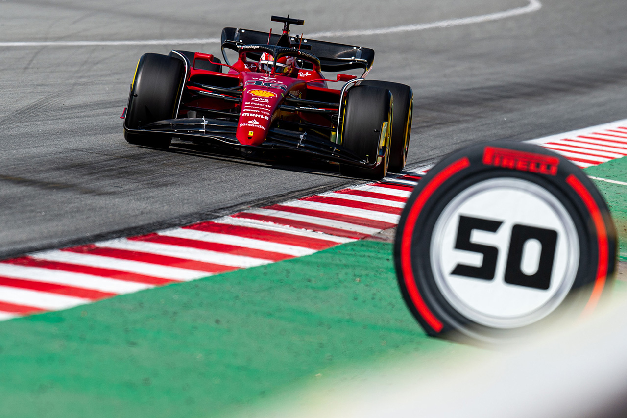 シャルル・ルクレール スクーデリア・フェラーリ 2022年 F1 スペイングランプリ