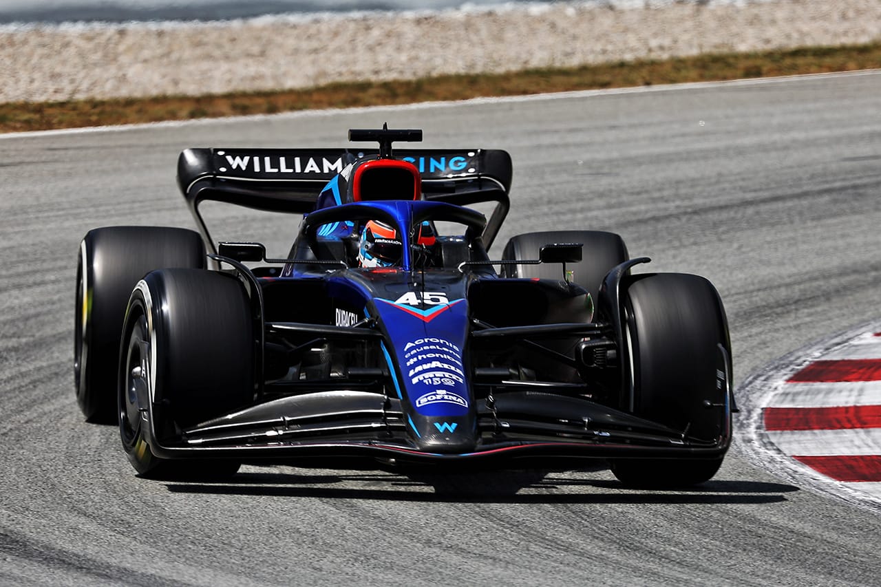 ニック・デ・フリース ウィリアムズ・レーシング 2022年 F1 スペイングランプリ