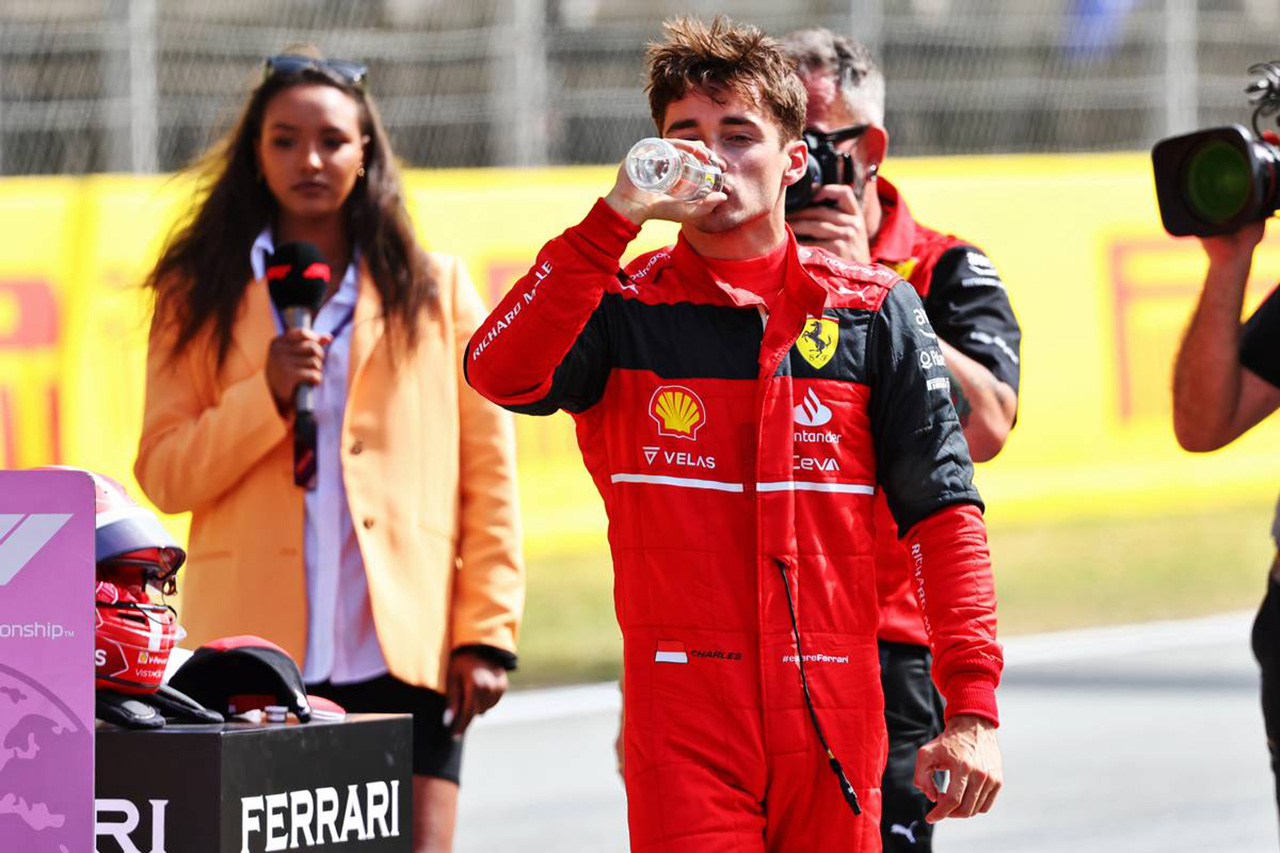 シャルル・ルクレール(スクーデリア・フェラーリ) 2022年 F1 スペイングランプリ ポールポジション