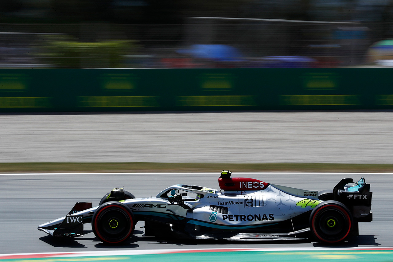 ルイス・ハミルトン(メルセデスAMG・ペトロナス・モータースポーツ) F1 スペイングランプリ