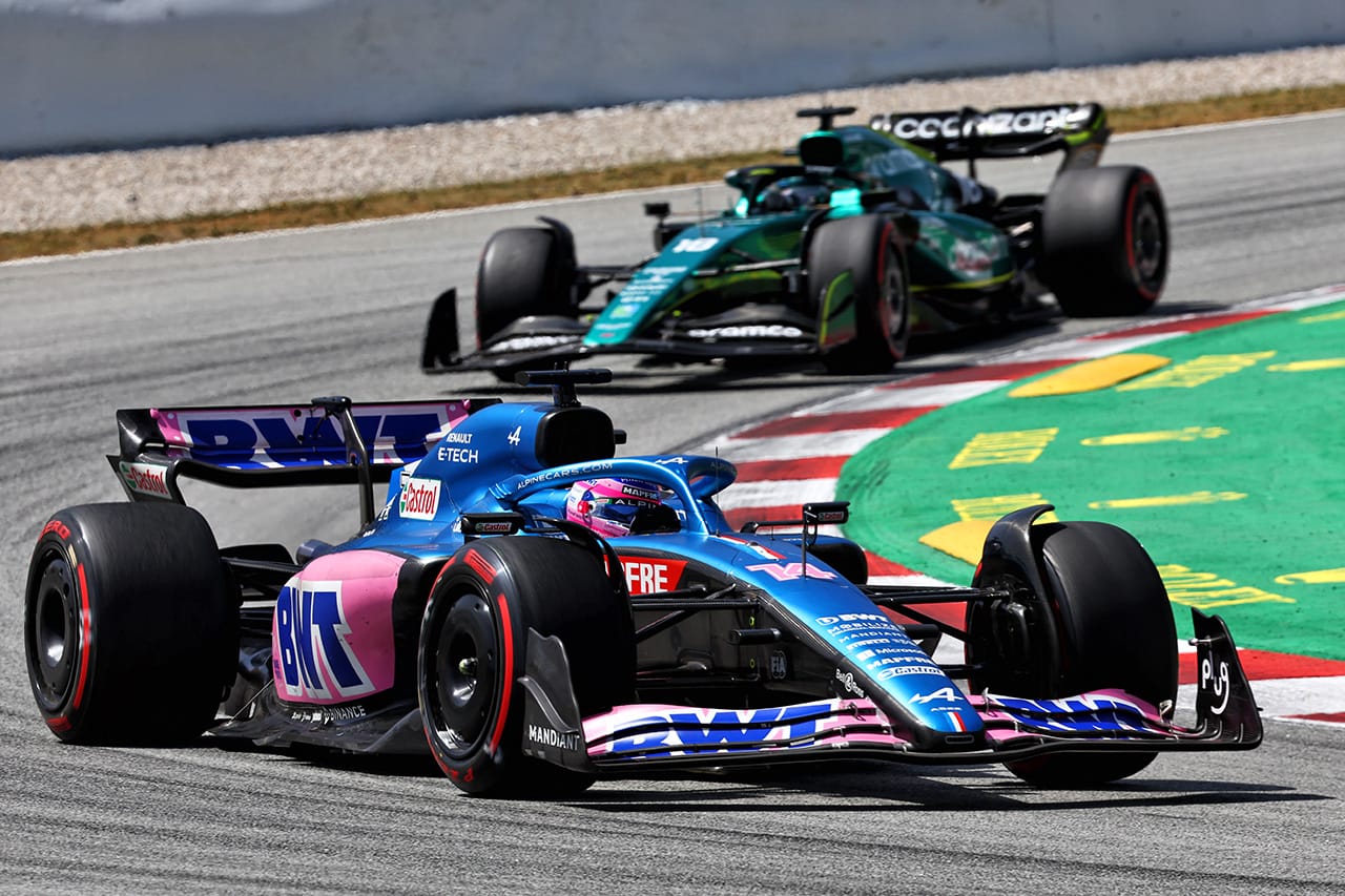 フェルナンド・アロンソ アルピーヌF1チーム 2022 スペイングランプリ