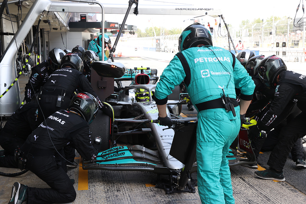 ルイス・ハミルトン メルセデスAMG・ペトロナス・モータースポーツ F1 スペイングランプリ