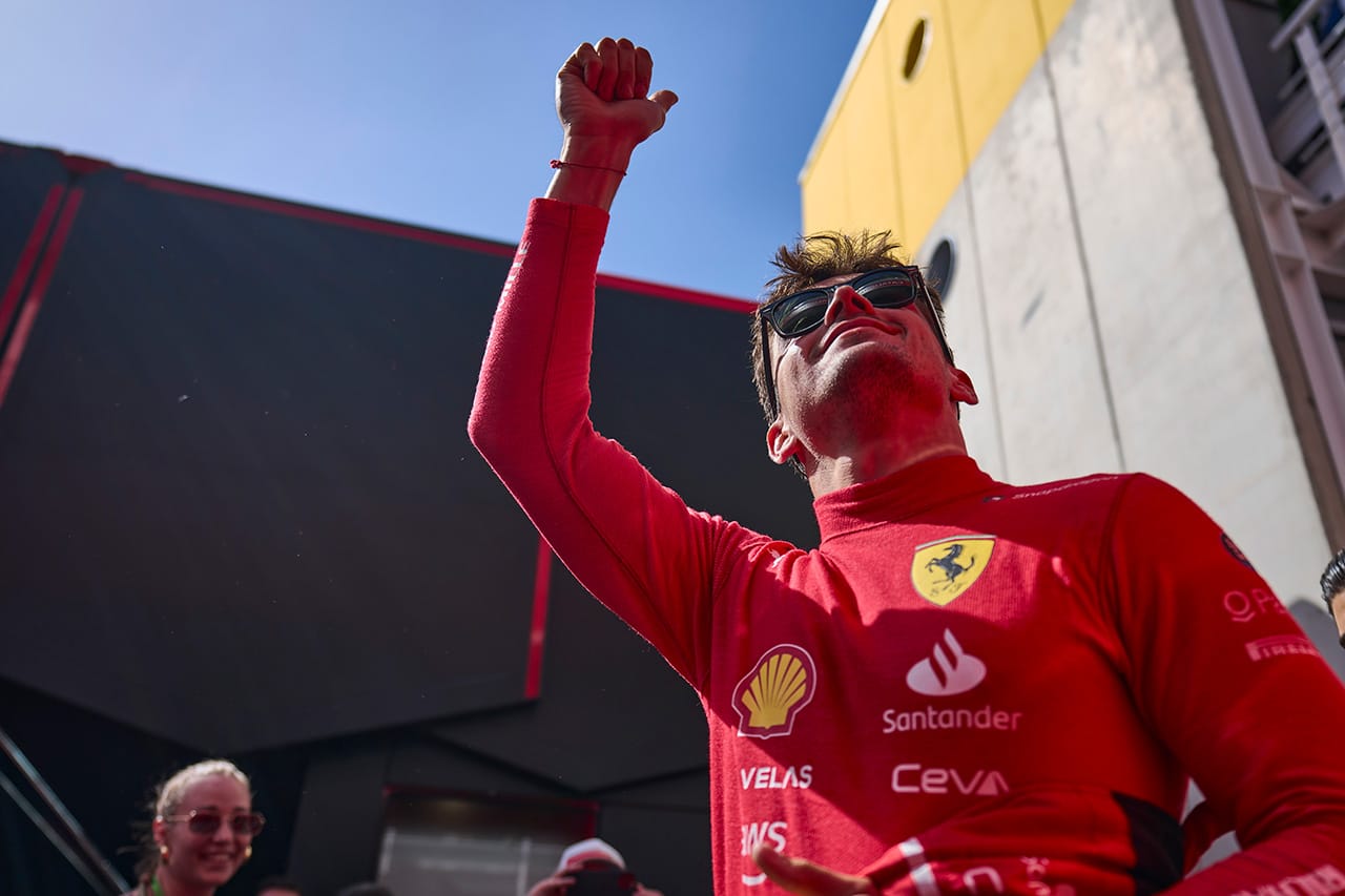 シャルル・ルクレール モナコグランプリ スクーデリア・フェラーリ