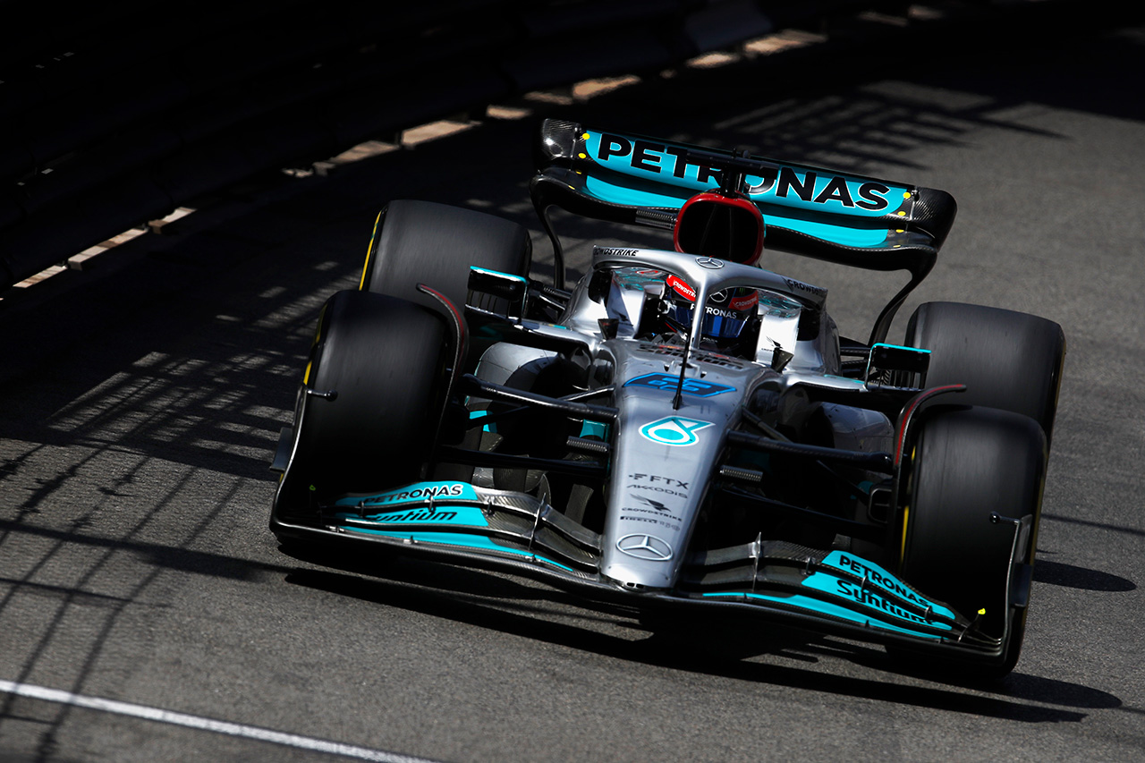 ジョージ・ラッセル メルセデスAMG・ペトロナス・モータースポーツ F1 モナコグランプリ