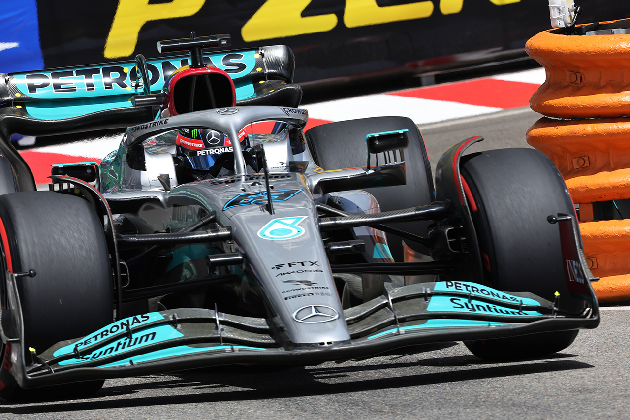 ジョージ・ラッセル メルセデスAMG・ペトロナス・モータースポーツ F1 モナコグランプリ