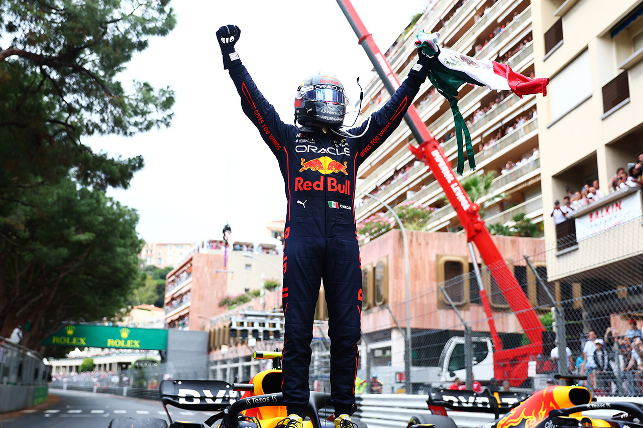 セルジオ・ペレス(レッドブル・レーシング) 2022年 F1 モナコグランプリ 優勝