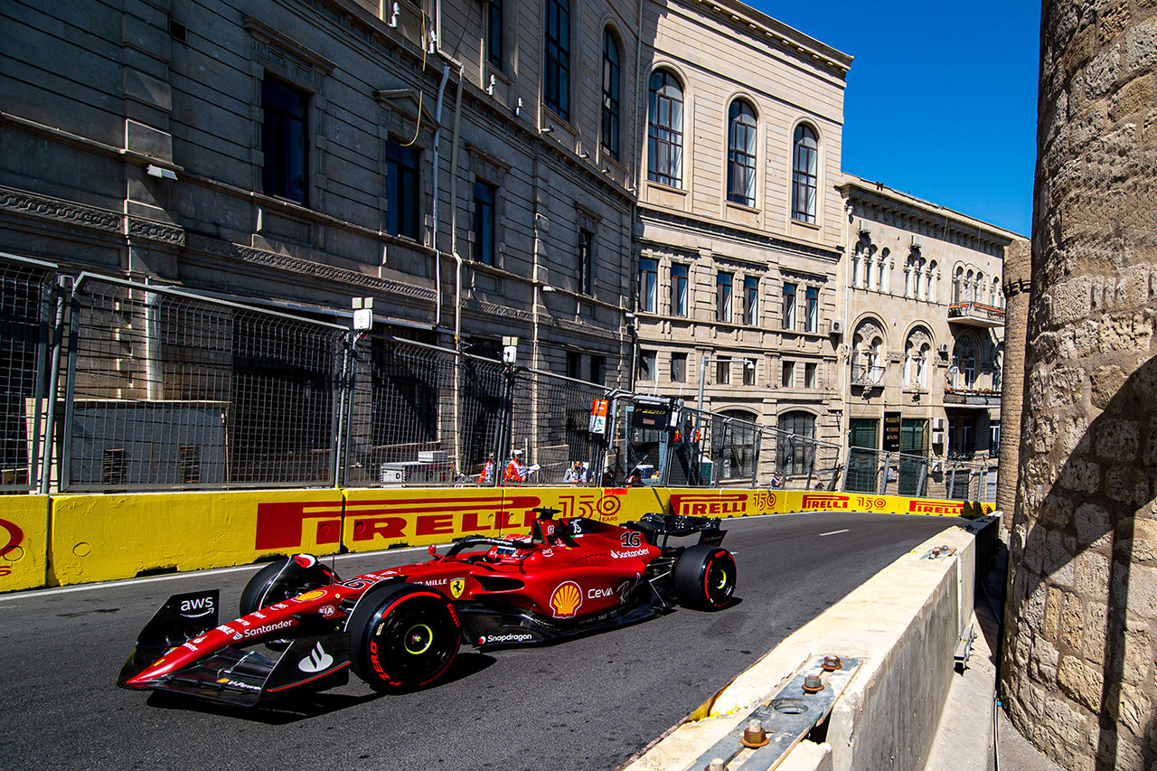 シャルル・ルクレール(スクーデリア・フェラーリ) F1 アゼルバイジャングランプリ