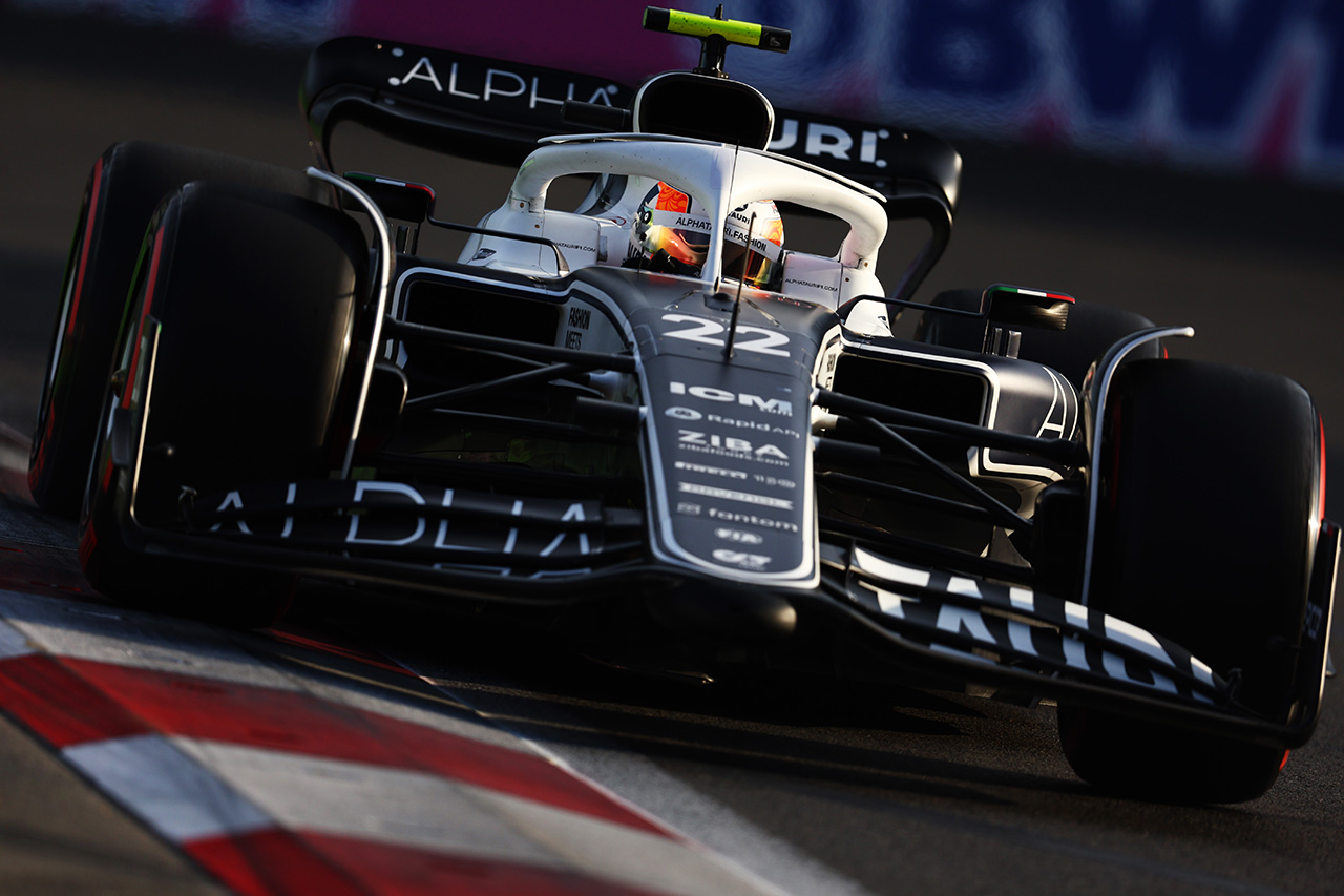 角田裕毅(スクーデリア・アルファタウリ) F1 アゼルバイジャングランプリ