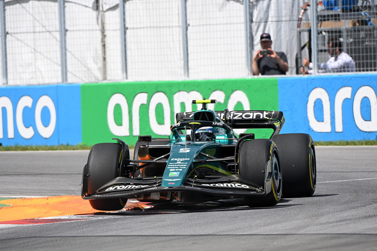 セバスチャン・ベッテル アストンマーティン F1 カナダグランプリ