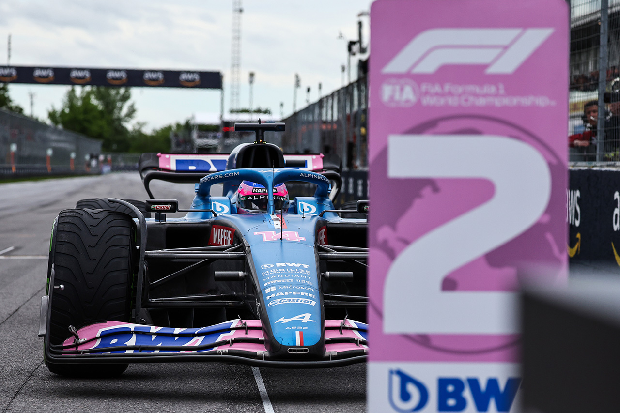 フェルナンド・アロンソ カナダグランプリ アルピーヌF1チーム