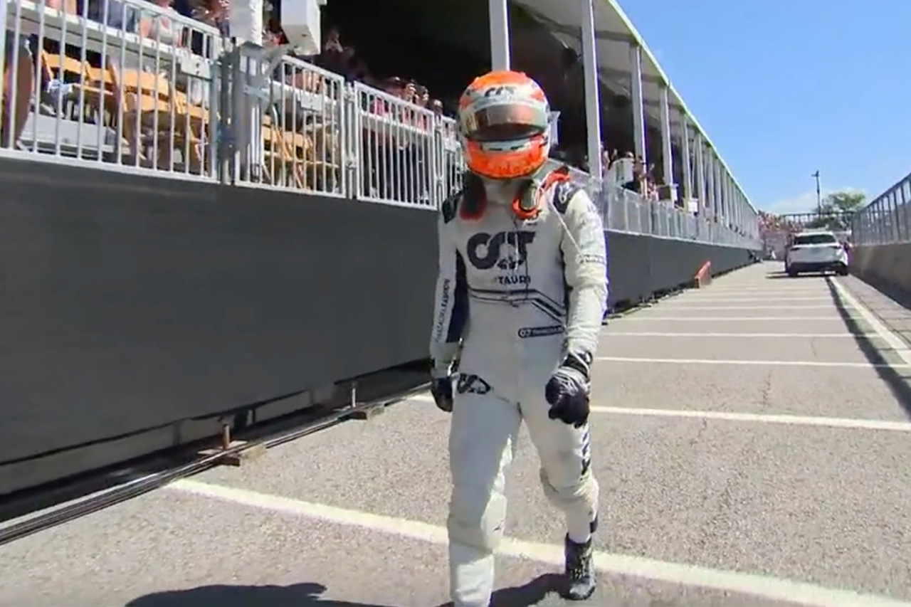 角田裕毅 F1 カナダフランプリ