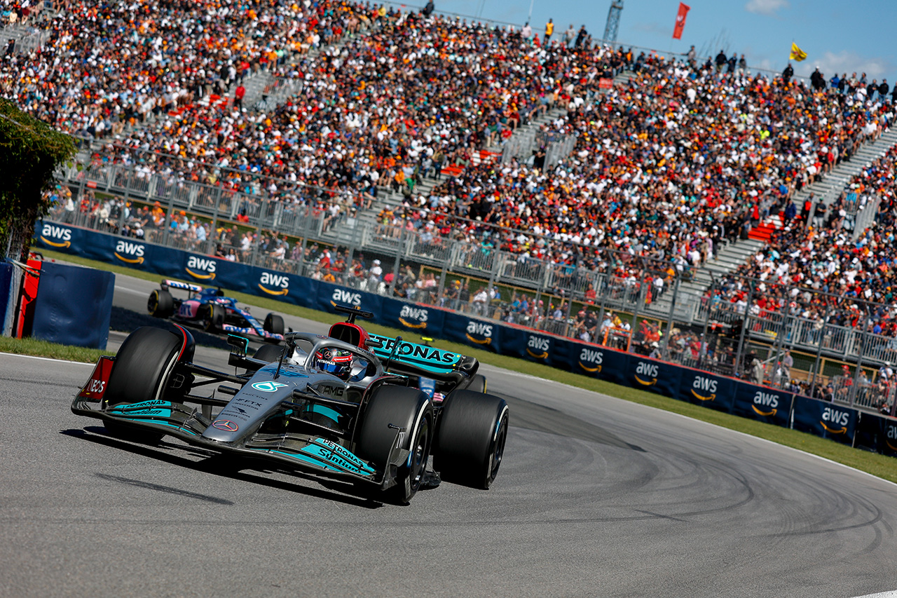 ジョージ・ラッセル メルセデスAMG・ペトロナス・モータースポーツ F1 カナダグランプリ