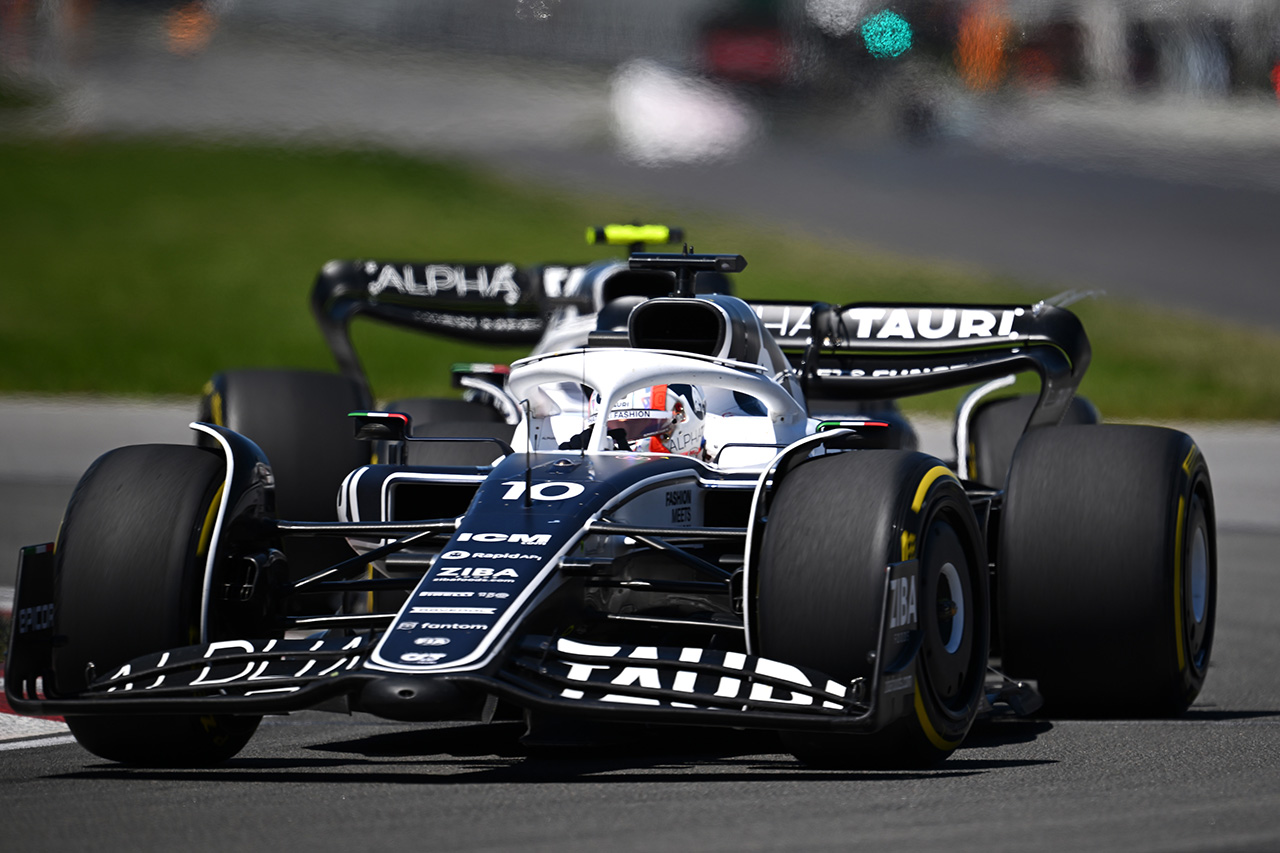 ピエール・ガスリー スクーデリア・アルファタウリ F1 カナダグランプリ
