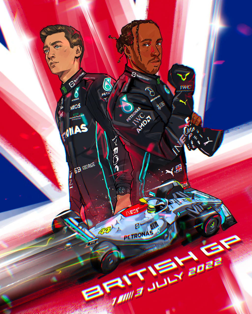 メルセデスAMG・ペトロナス・モータースポーツ F1 イギリスグランプリ