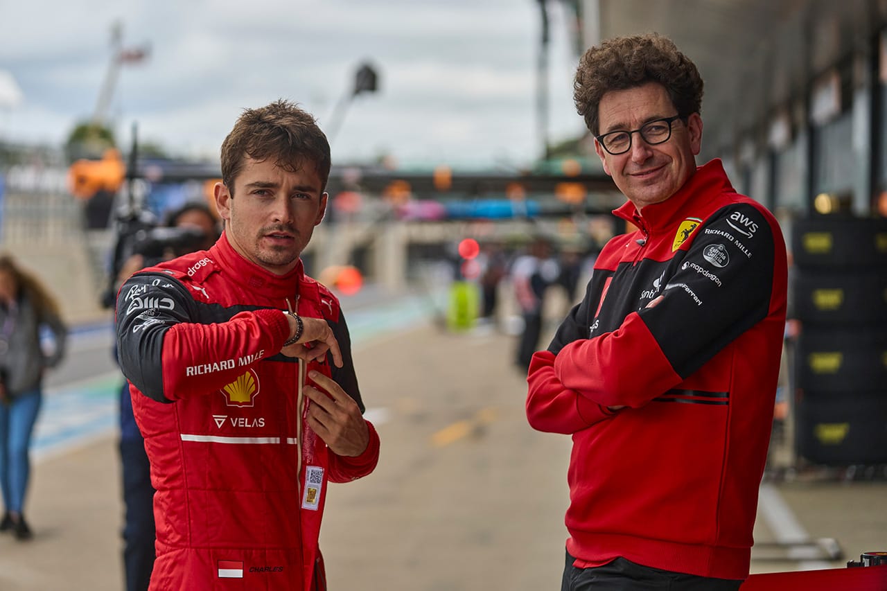 シャルル・ルクレール スクーデリア・フェラーリ F1 イギリスグランプリ