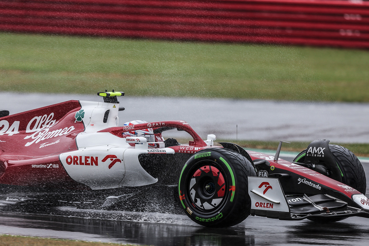 周冠宇 アルファロメオ・レーシング F1 イギリスグランプリ