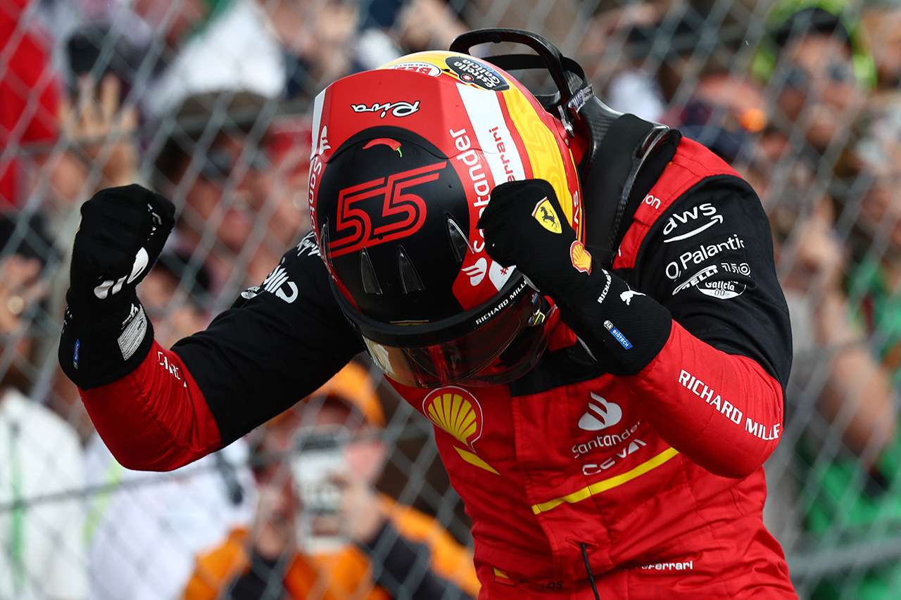 カルロス・サンンツJr. スクーデリア・フェラーリ F1 イギリスグランプリ 優勝