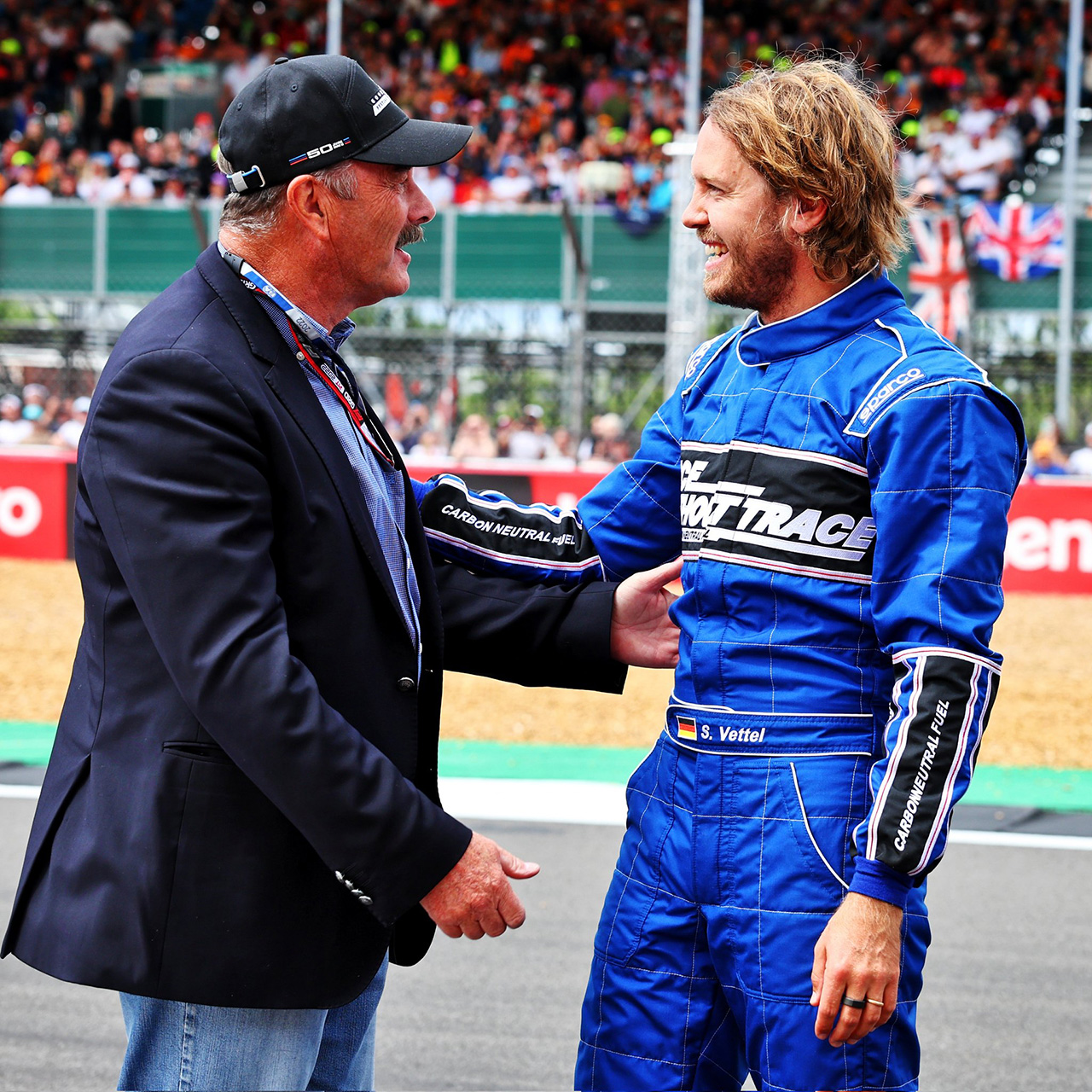セバスチャン・ベッテル ウィリアムズ・FW14 ナイジェル・マンセル F1 イギリスグランプリ