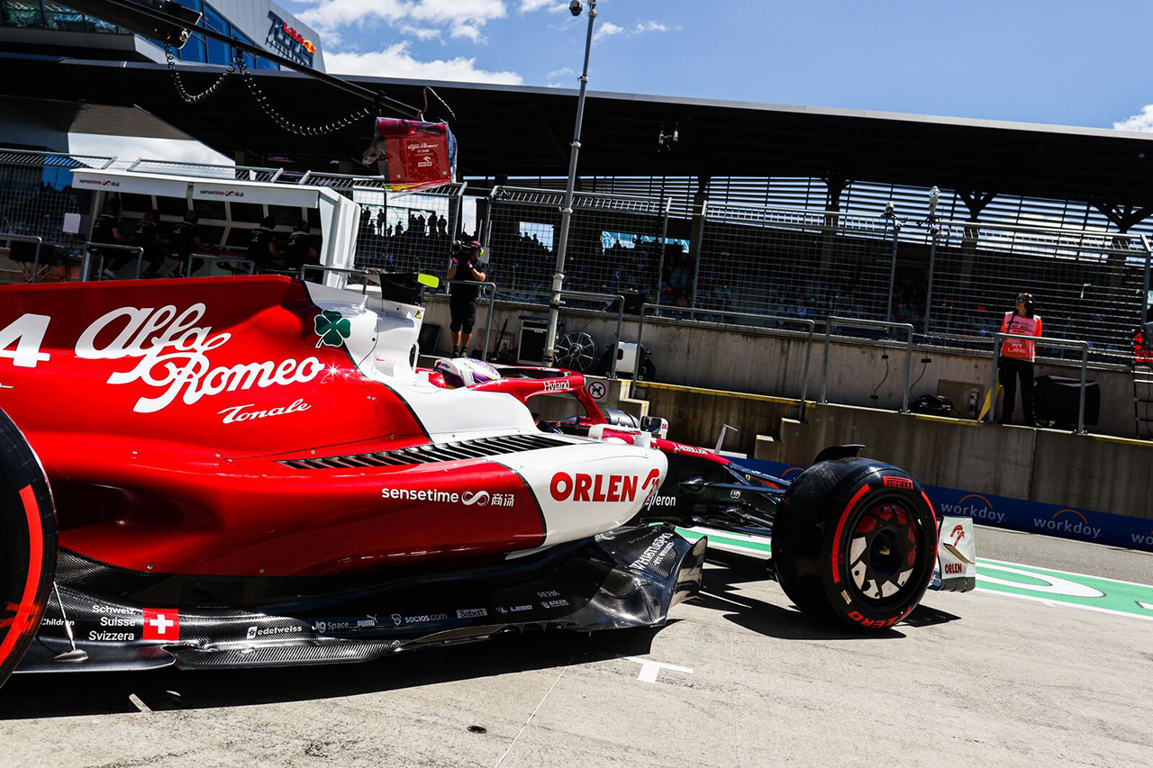 周冠宇 F1 オーストリアグランプリ