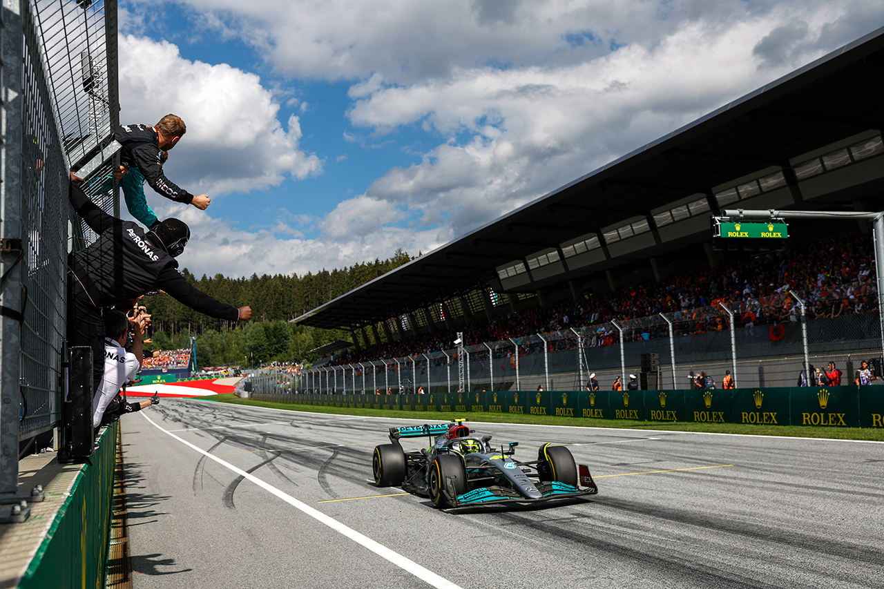 ルイス・ハミルトン メルセデスAMG・ペトロナス・モータースポーツ F1 オーストリアグランプリ