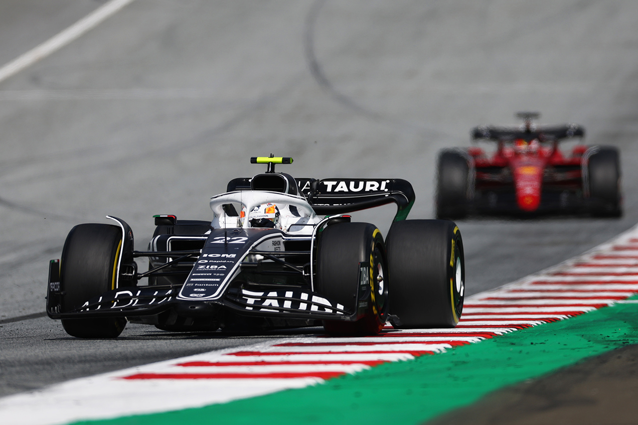 角田裕毅 スクーデリア・アルファタウリ F1 オーストリアグランプリ