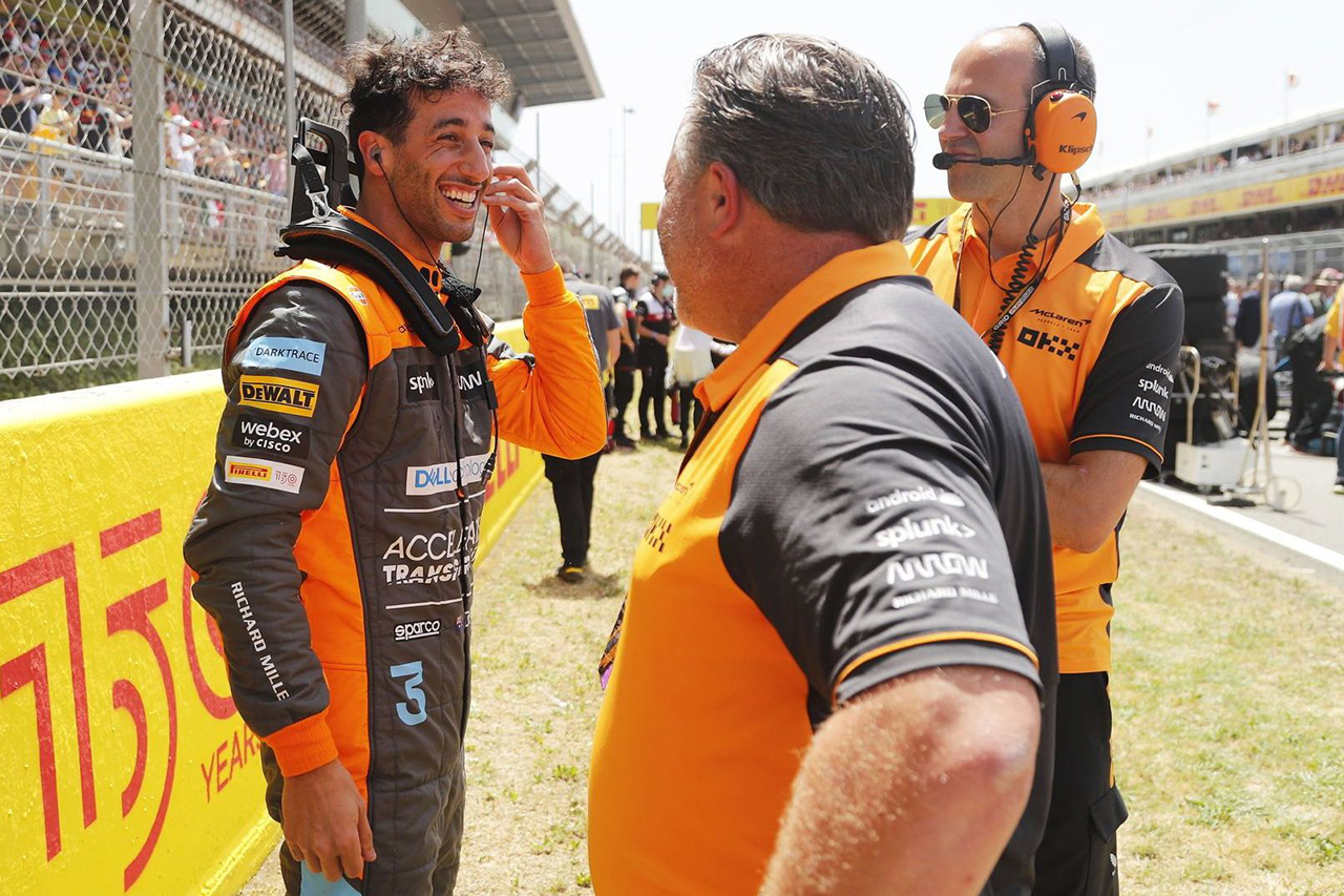 ダニエル・リカルド マクラーレン F1