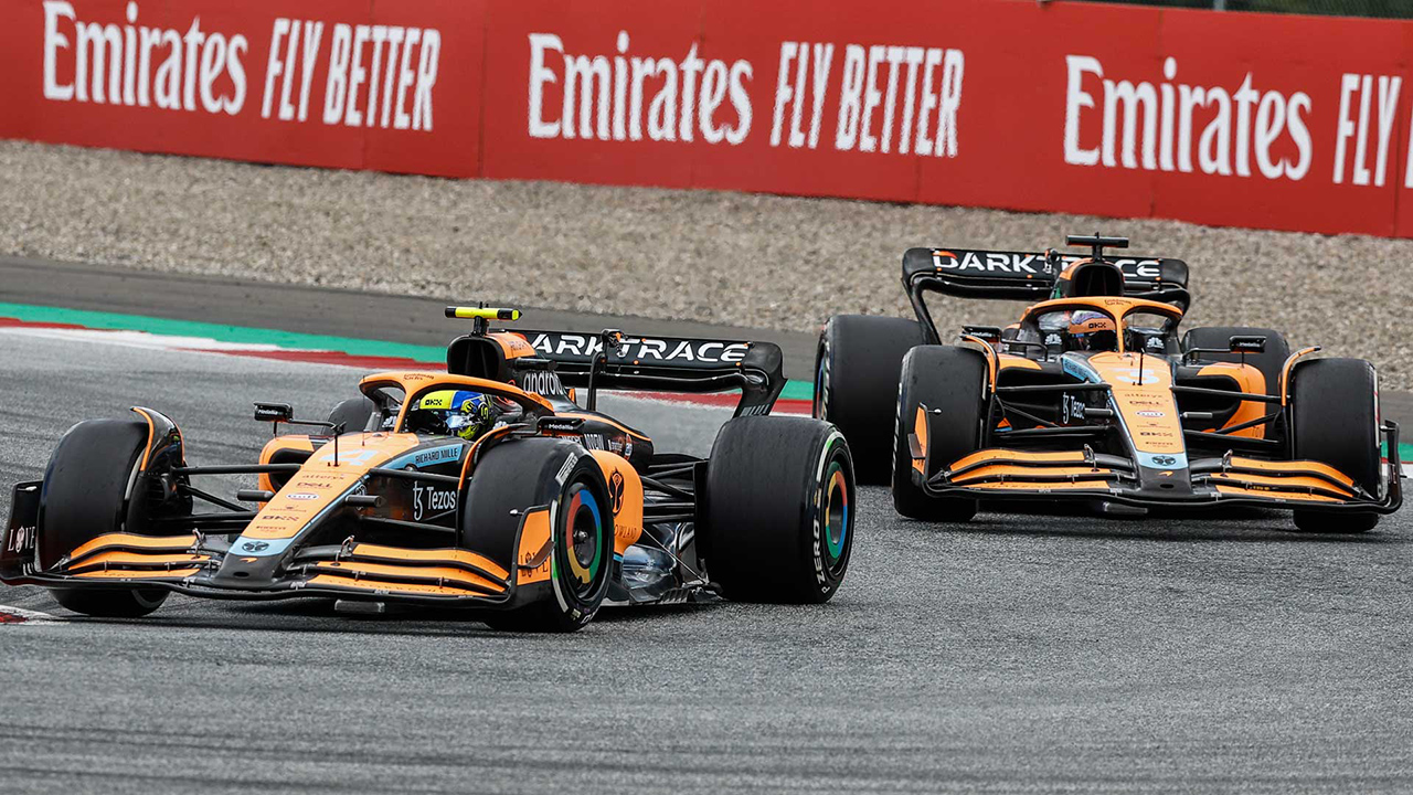 ランド・ノリス ダニエル・リカルド マクラーレンF1