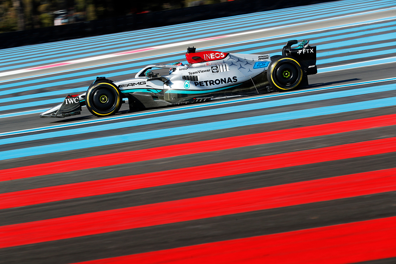 ジョージ・ラッセル メルセデスAMG・ペトロナス・モータースポーツ F1 フランスグランプリ