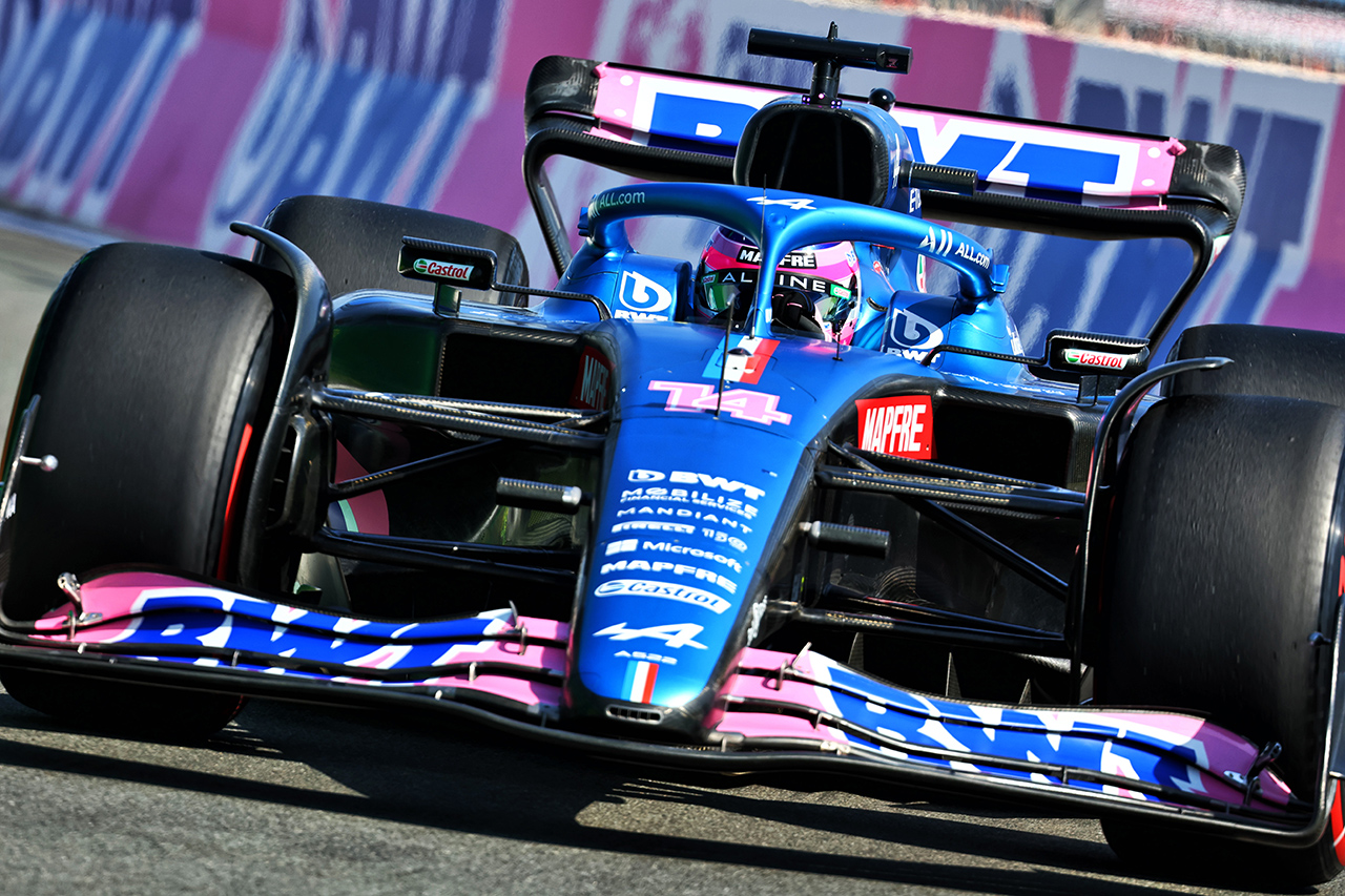 フェルナンド・アロンソ アルピーヌF1チーム フランスグランプリ