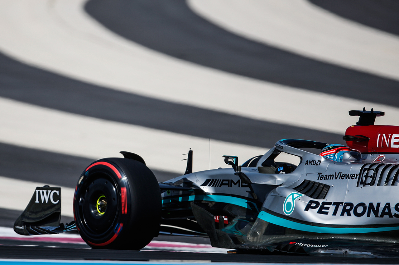 ジョージ・ラッセル メルセデスAMG・ペトロナス・モータースポーツ F1 フランスグランプリ