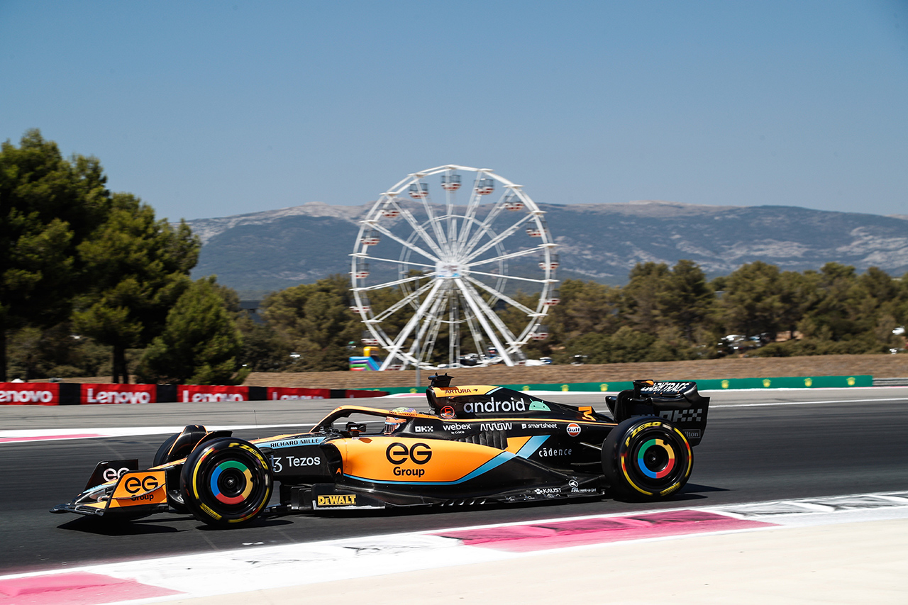 ダニエル・リカルド マクラーレン F1 フランスグランプリ