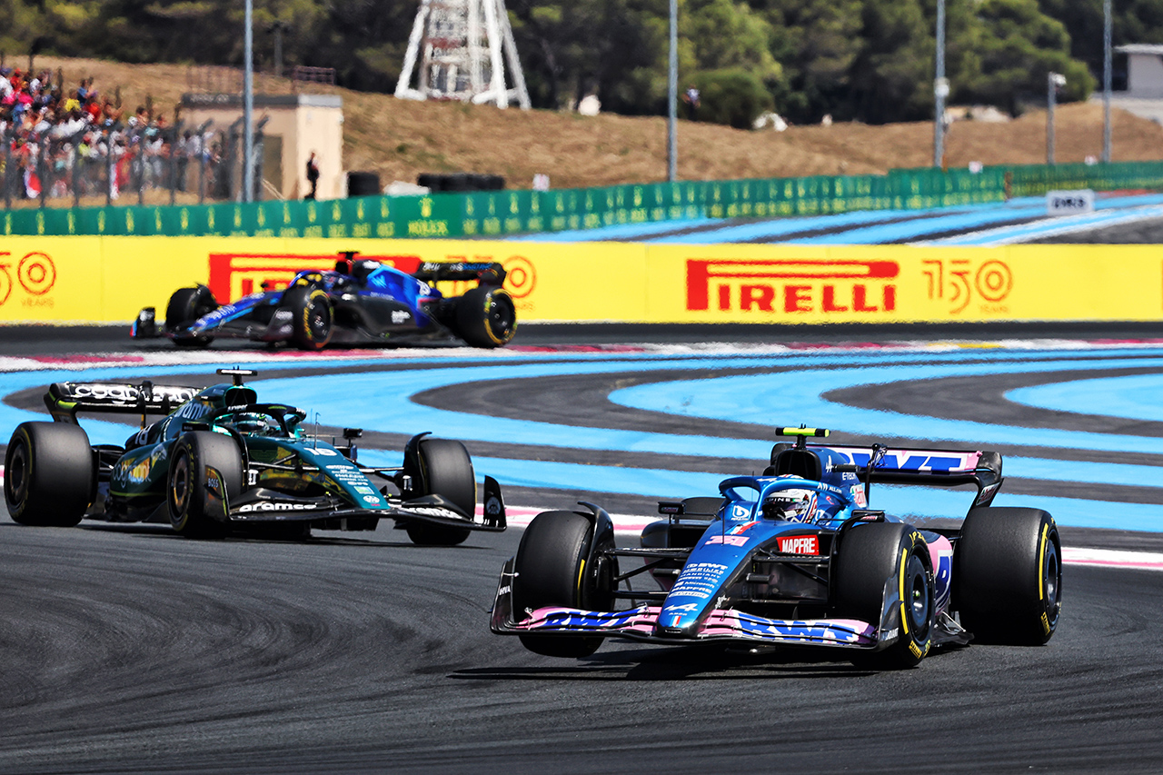 エステバン・オコン アルピーヌF1チーム フランスグランプリ