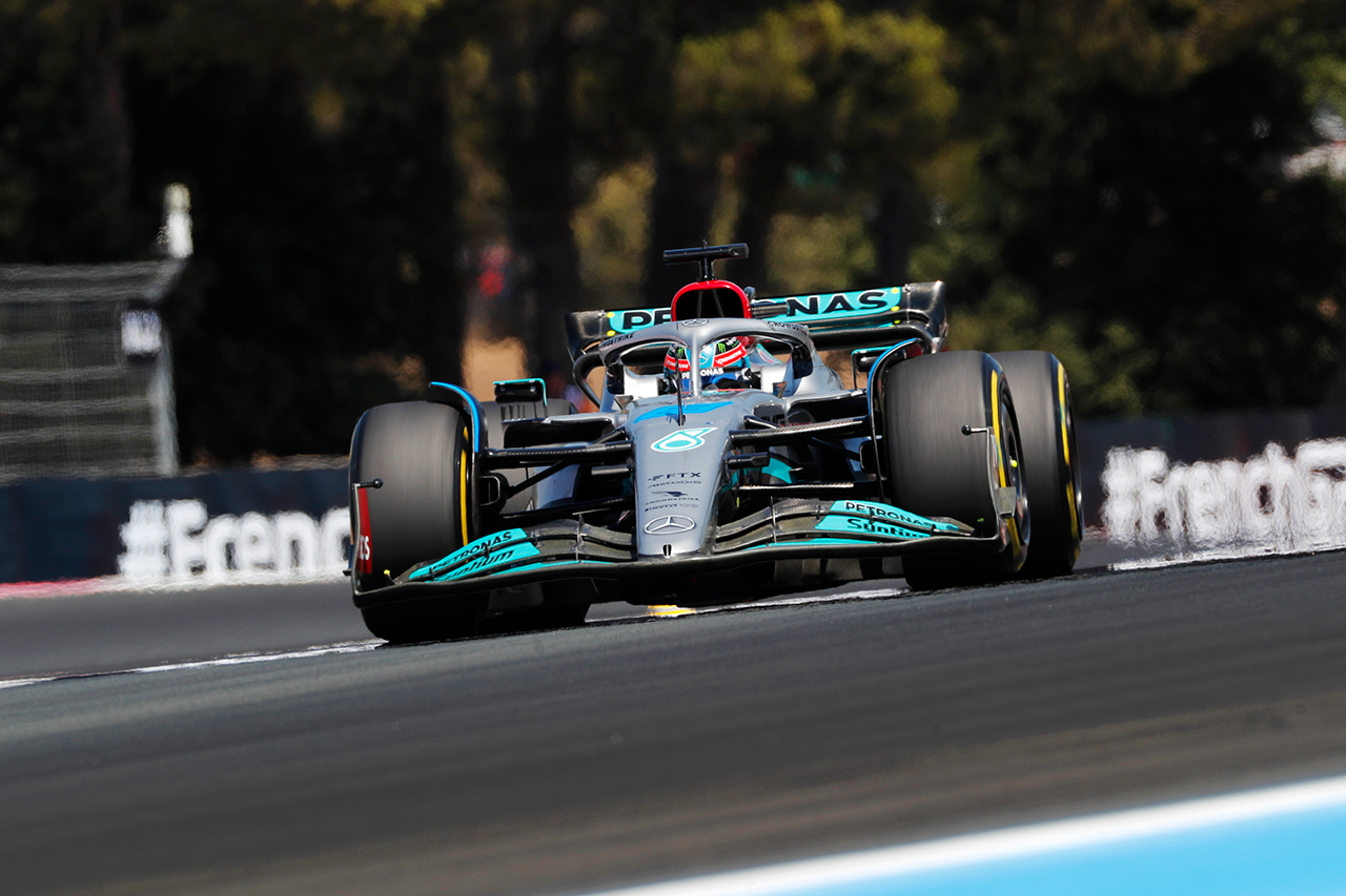 ジョージ・ラッセル メルセデスAMG・ペトロナス・モータースポーツ F1 フランスグランプリ