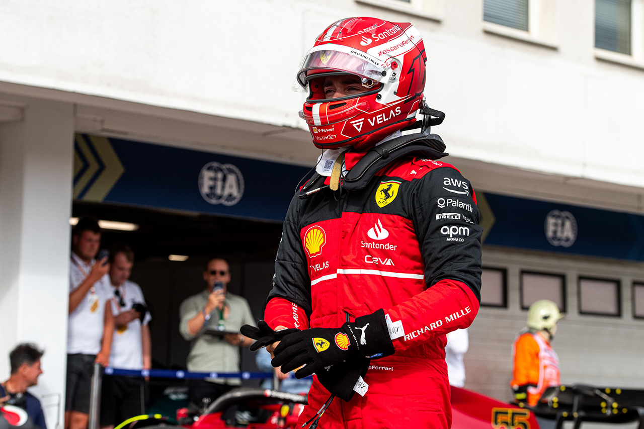 シャルル・ルクレール スクーデリア・フェラーリ F1 ハンガリーグランプリ