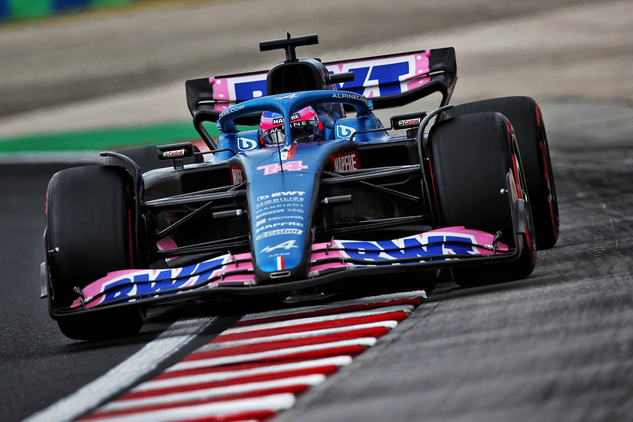 フェルナンド・アロンソ アルピーヌF1チーム ハンガリーグランプリ