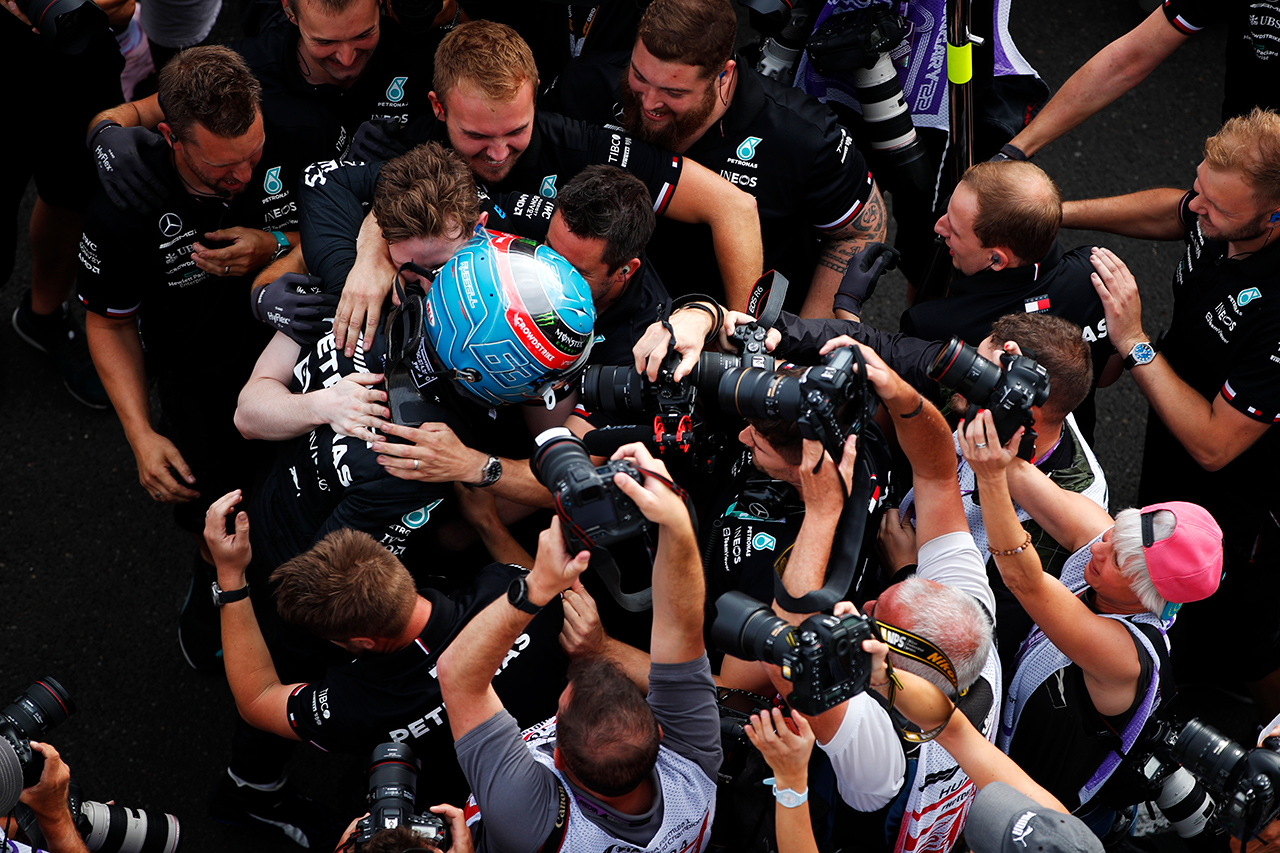 ジョージ・ラッセル メルセデスAMG・ペトロナス・モータースポーツ F1 ハンガリーグランプリ