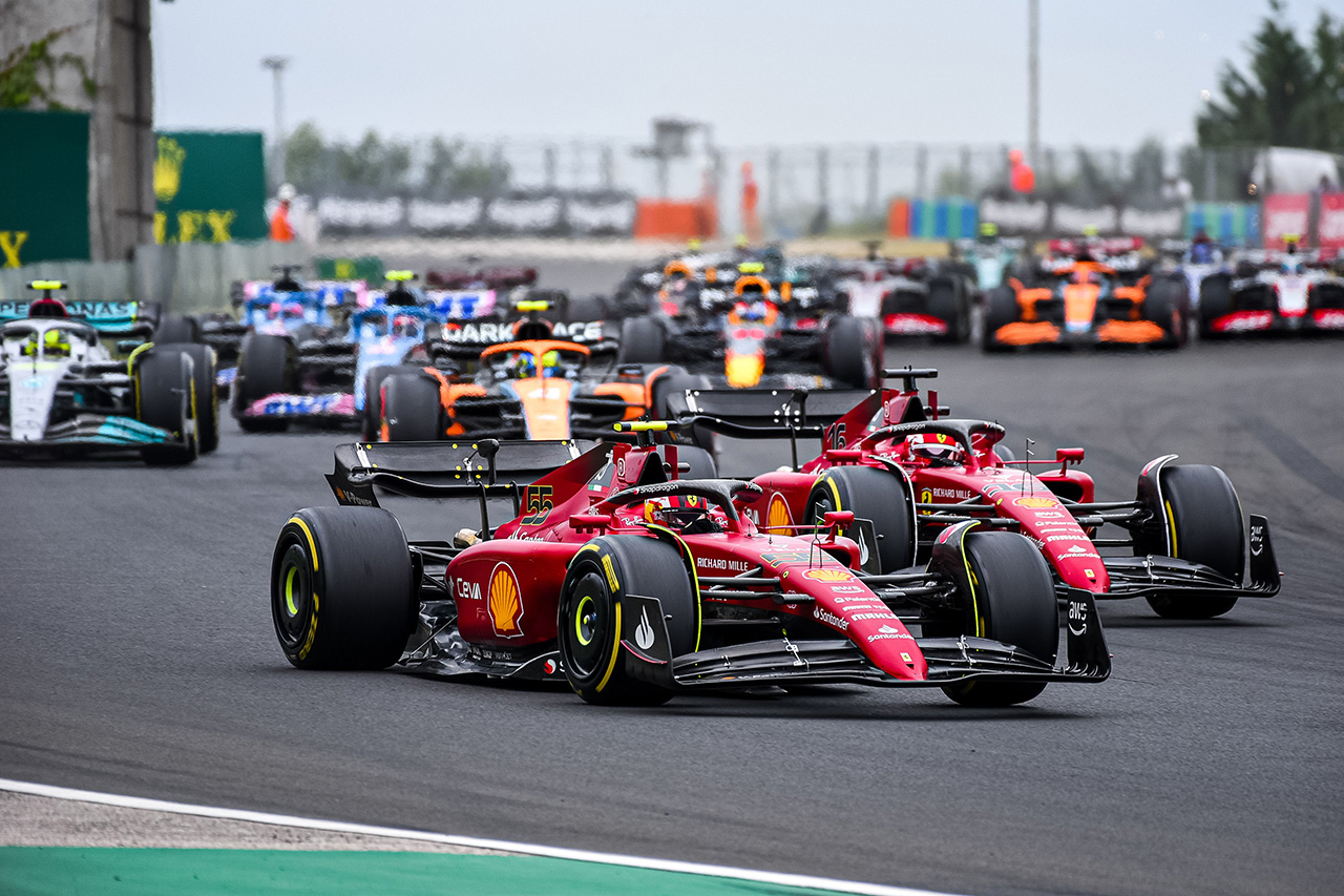 カルロス・サインツJr. スクーデリア・フェラーリ F1 ハンガリーグランプリ