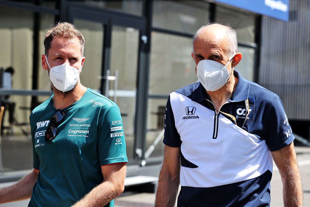 F1:セバスチャン・ベッテルとフランツ・トスト